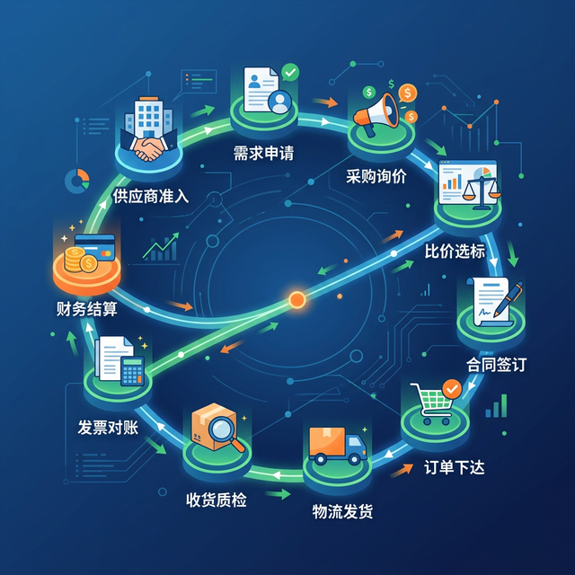 从寻源到支付全流程覆盖