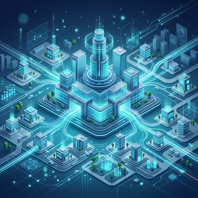 多层次集团公司的庞大架构数据互联